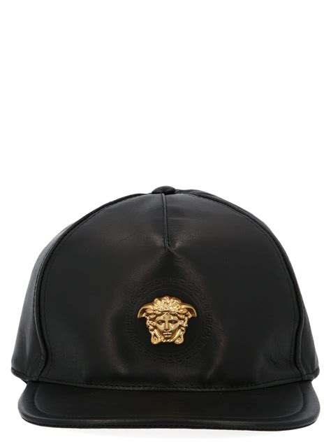 black and gold versace hat|Versace caps for men.